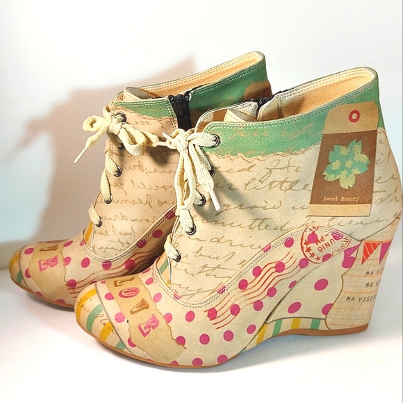 Steam Punk Paris Ankle Boots, Size EU38 - Picture 4 of 16